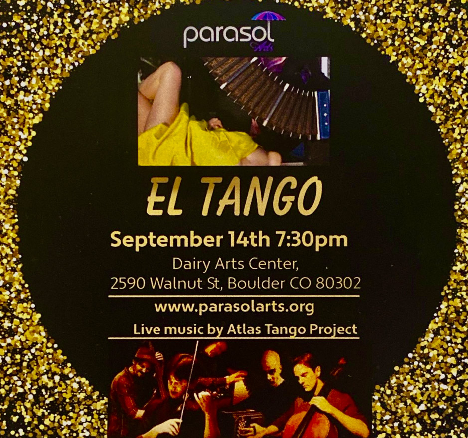 El Tango-portrait of a blind poet ad